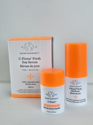Drunk Elephant C-Firma Fresh Day Serum Travelsize Set NIB 8,5ml (4,5+4) NEU/OVP 