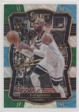 2017-18 Panini Select Premier Level Tri-Color Prizm Taj Gibson #156 0b3