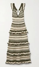 Zimmermann Sleeveless Midi Dress. Small