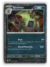 Tyranitar (Cosmo Foil) Holo carte e prodotti vari 135/193 Pokemon quasi nuovo
