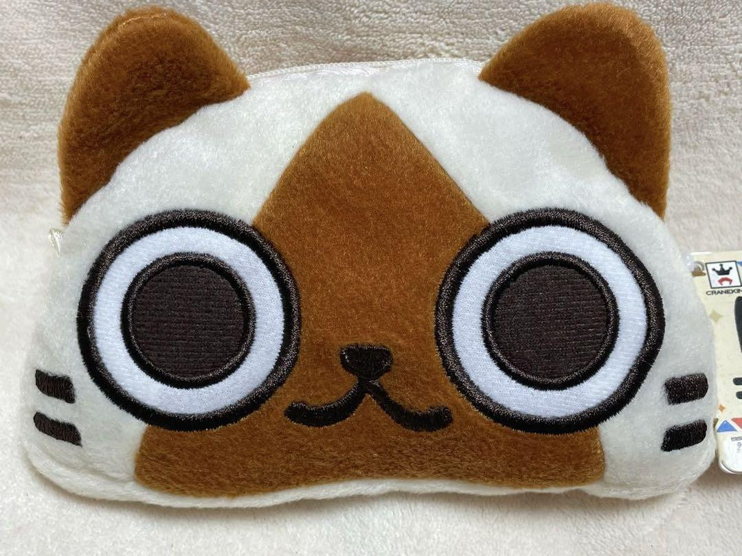 MONSTER HUNTER Airou Plush Pouch Anime character Animation