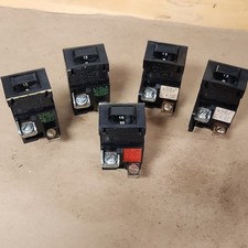 Pushmatic P115 15A 120/240V Plug-In Single Pole Circuit Breaker Lot of 5