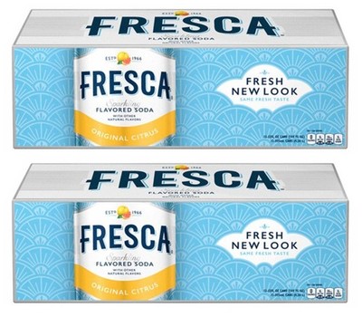 Fresca Original Citrus Soda, 12 Ounce (24 Cans)