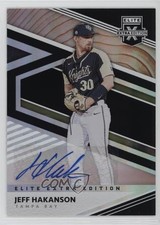 2020 Panini Elite Extra Edition Signatures Jeff Hakanson #162 Auto 0k0a