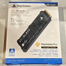 WD_BLACK SN850P SSD interne NVMe M.2 2 To dissipateur thermique PS5