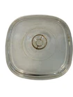 Vintage Pyrex Glass Lid 9.5” Square Replacement Cover – Needs Cleaning READ