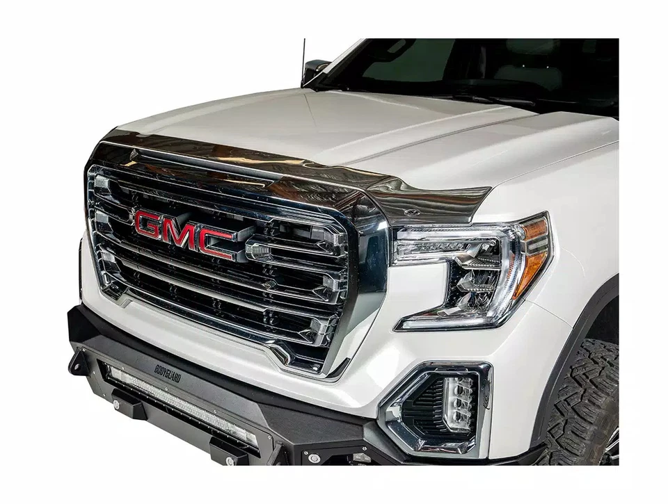 Auto Ventshade AVS Aeroskin Low Profile Hood Shield Chrome Fits 2018 GMC Terrain Foto 2 de 4