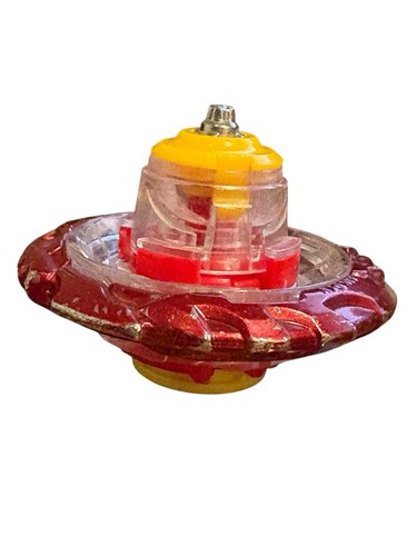 Beyblade Auldey Infinity Nado Spinning Metal Red Yellow - Picture 8 of 19