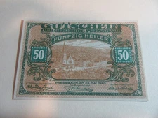 Austria/Hungary 1921 50 Heller Notgeld Emergency Note-Uncirculated Condition