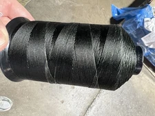 Dark Green Nylon Thread 8 Oz Cone Made in USA T135 Bonded CG483