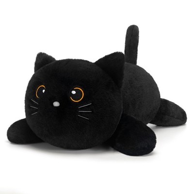 Weighted Stuffed Animals Black Cat, Weighted Black Cat Plush, Plushies for Co...