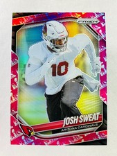 2025 Prizm Josh Sweat Super Bowl Logo Prizm /60 
