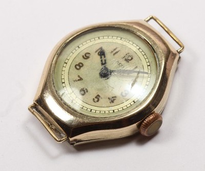 Damen-Armbanduhr  LACO  Gehäuse Walz-Gold-Double