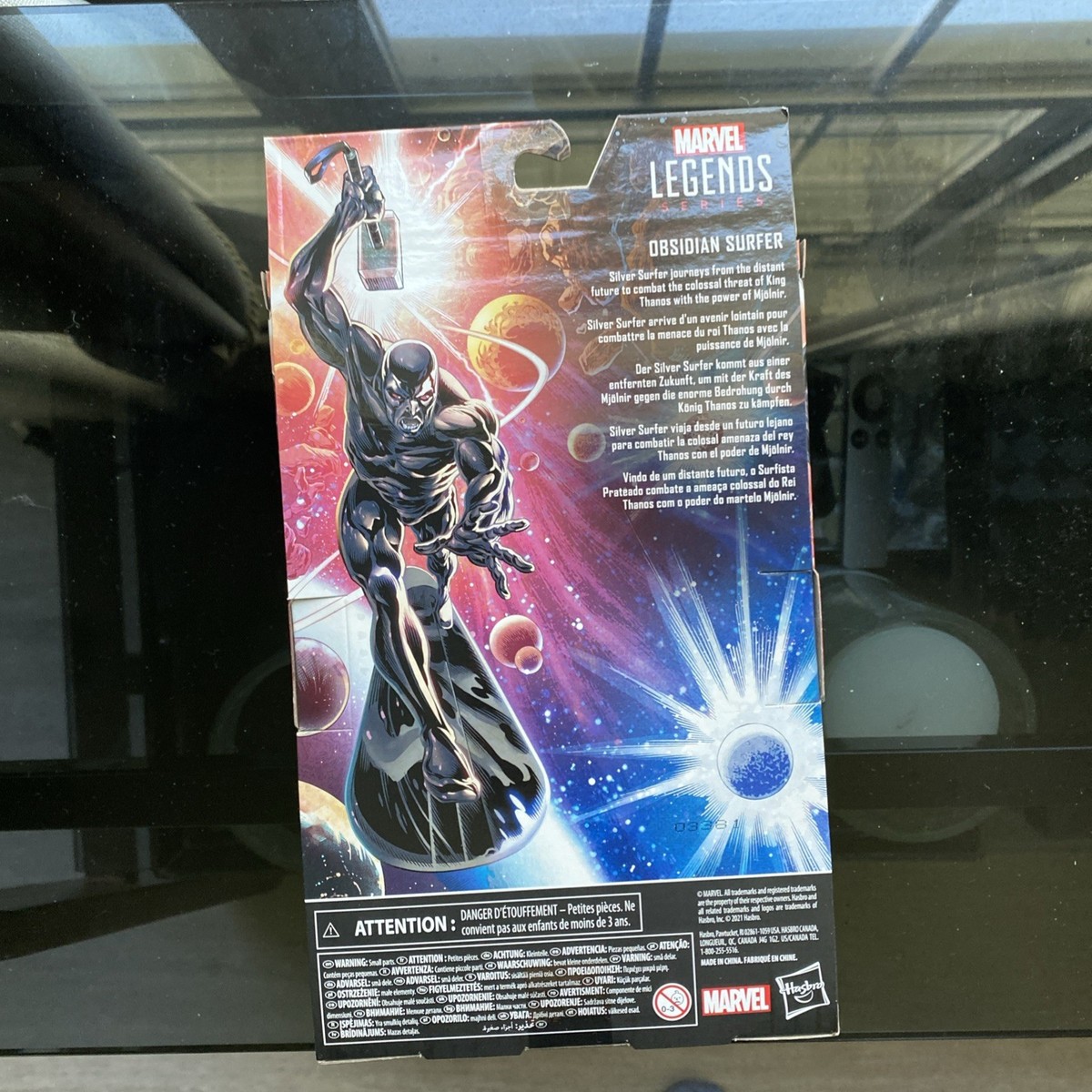 Hasbro Marvel Legends Series - Silver Surfer with Mjolnir