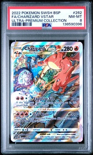 Charizard VSTAR SWSH262 PSA 8 Pokemon Sword & Shield Promo