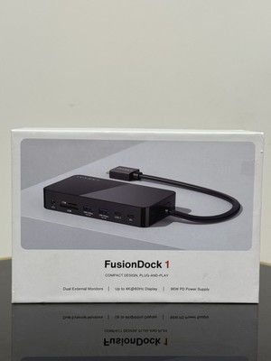 iVANKY FusionDock 1 MacBook Pro Docking Station with 150W Power Adapter - BLACK