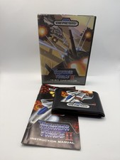 Thunder Force II Sega Genesis Game Complete CIB Tested 1989 Shooter SEGA