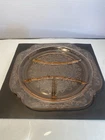 Federal Depression  Pink Madrid 10 1/4" SQUARE Serving Plate