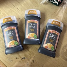 3x Dove Men Care Aluminum Free Deodorant Whiskey Smash 3oz
