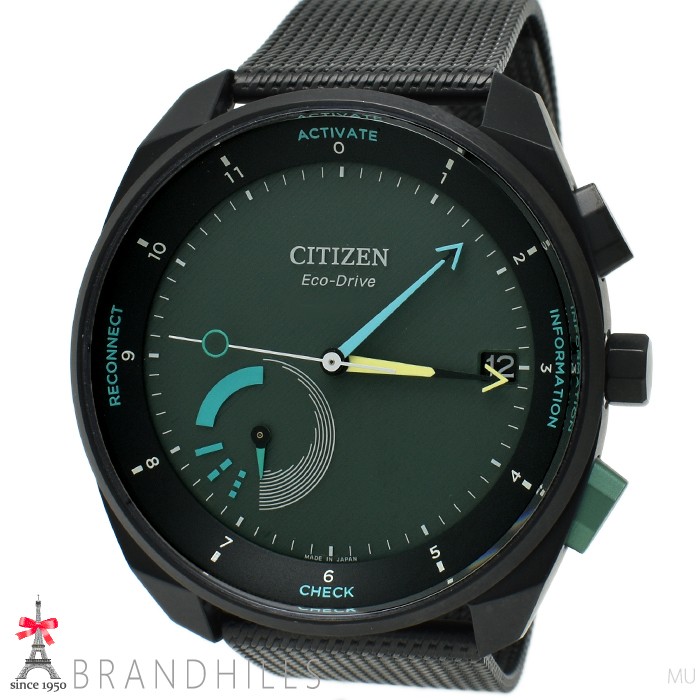 Citizen Mens Eco-Drive Riiiver Bluetooth Watch BZ7005-74X W510-T025