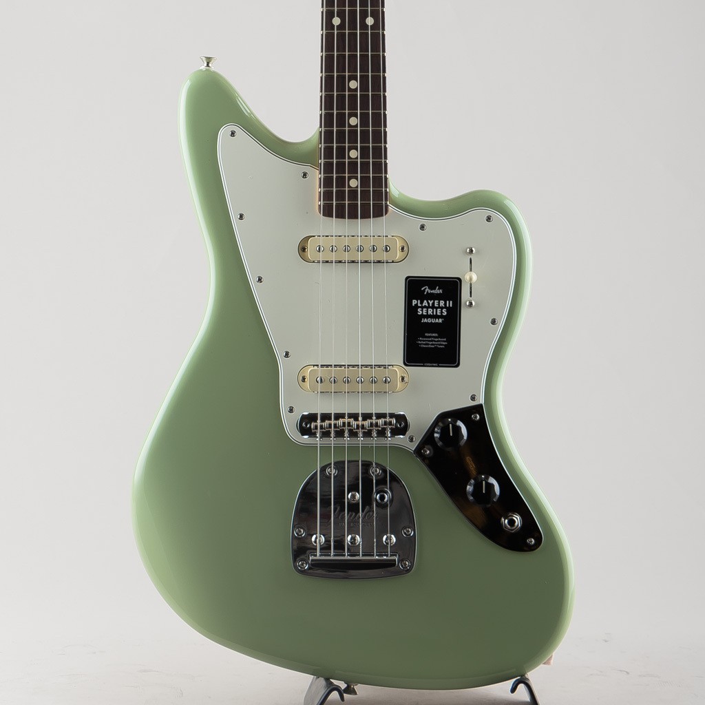 Fender Player II Jaguar Electric Guitar Rosewood Fingerboard Birch Green Unteste