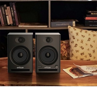 Ortizan C7 Dual-Mode 2.0 Studio Monitors, Active Monitor Speakers for Near Field