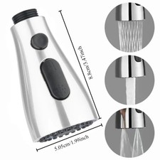 Spray Head Pull Down Kitchen Faucet Replacement Part American Standard 2 Colors