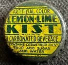 Vintage Lemon-Lime Kist Cork Soda Bottle Cap