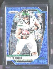 2024 Panini Prizm #225 Tyler Conklin Blue Sparkle #/96