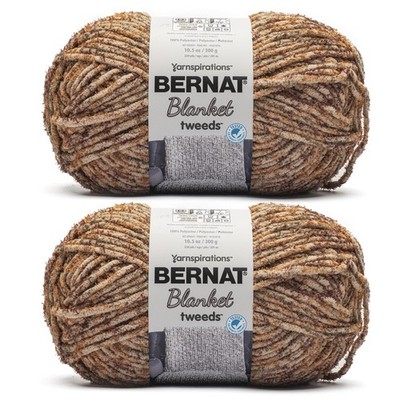 Blanket Tweeds Sandy Tweed Garn   2 Stück 300 g   Polyester   #6 Super Bulky ...
