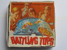 Battling Tops, 1968, vintage, Ideal no 2340-8