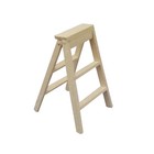 Wooden Ladder Model Miniature Scene Accessories for Diorama Foldable
