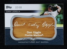 2010 Topps Update Manufactured Bat Barrels 22/99 Dan Uggla #MBB-43 lz7