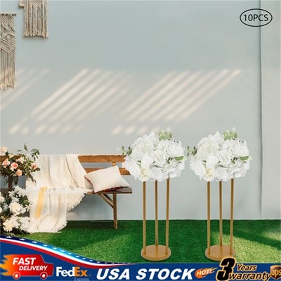 NEW 10X Artificial Flower Ball 12 Heads Wedding Flower Balls for Centerpieces