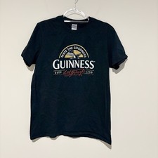 Gildan Y2k Guinness taste the goodness Tshirt black size medium