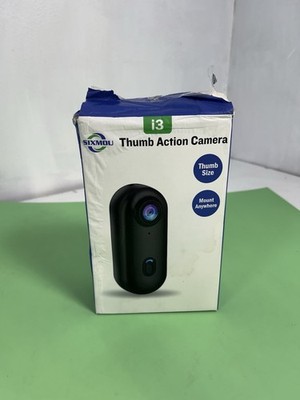 128GB 4K/1080P FHD Mini Body Camera Wearable Action Cam | POV Hands-Free Thumb