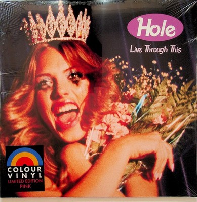 HOLE Live Through This LP (NEW** 2023 Pink Coloured Vinyl