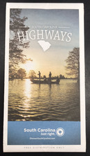2016 South Carolina Official State Highway Map  Tourist Guide Brochure