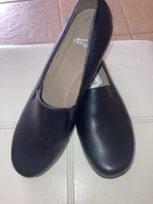 NEW Dansko Women's Black Kid Leather Slip-On Shoes Size 11/ EU 42