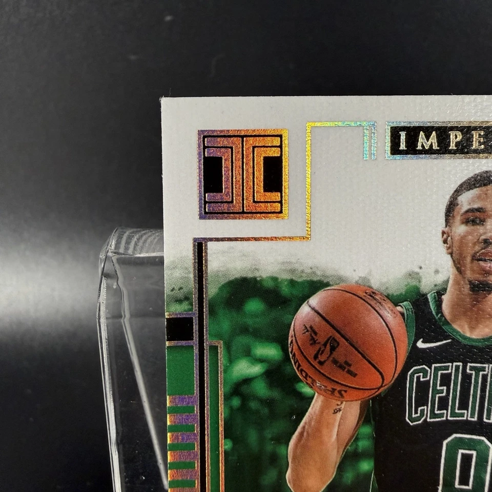 Jayson Tatum 2017-18 Panini Impeccable #102 Autograph RC Rookie Auto Gold /10 - Image 2 of 4