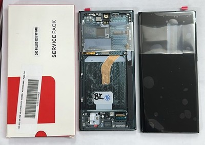Original Samsung Galaxy S22 Ultra S908 LCD Bildschirm Display Digitizer Grün UK