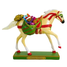 Trail Of Painted Ponies Christmas Delivery Figurine Horse Holiday Tarils