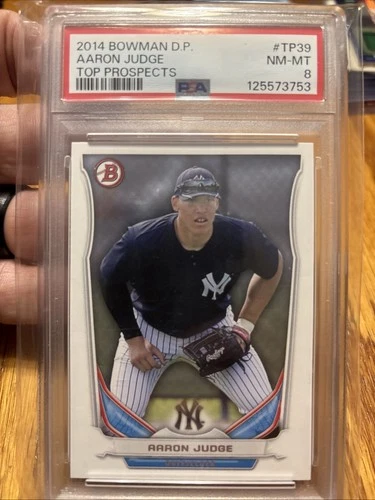 2014 Bowman Draft Aaron Judge Top Prospects #TP39 PSA 8 Rookie Baseball Card