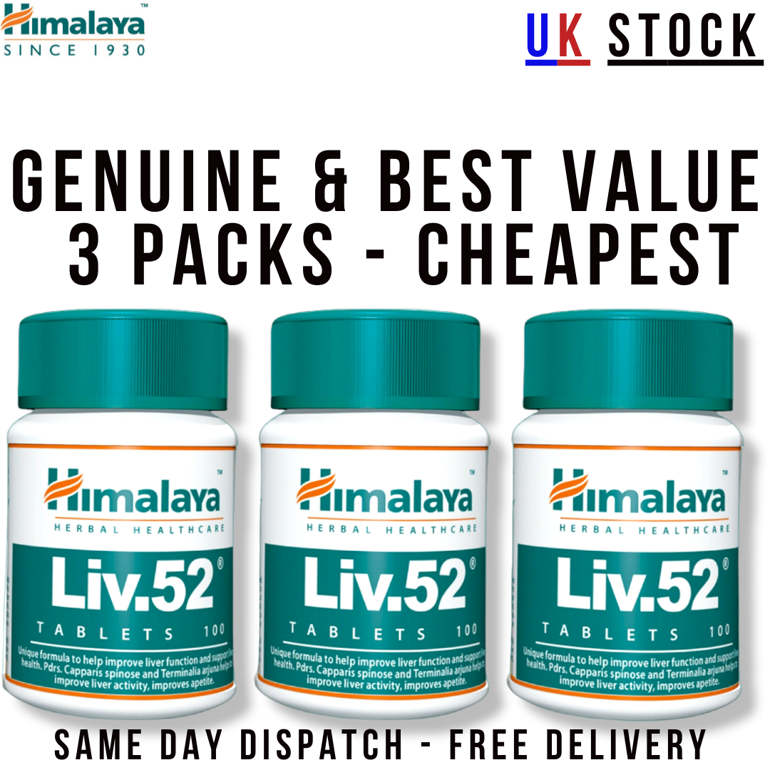 Himalaya Liv Supplement DS 3 PACKS 180 Tablets Genuine Food Supplement