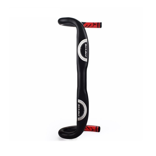 Road Bike Handlebar Reduce Resistance Bent Bar Strengthen Drop Bar 31.8* 420mm - Picture 23 of 24