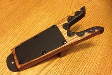 JUNIOR JACK Deluxe Wood *Boot Jack* Boot Puller* Shoe Remover With Black Accents