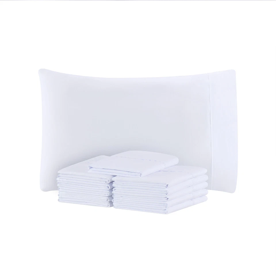 Host & Home Soft Microfiber Pillowcases (12 Pack), Color & Size Options - Image 3 of 4