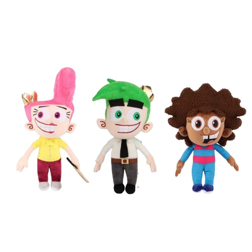 The Fairly OddParents Plush Toy Doll Cosmo Wanda Timmy Stuffed Doll Gifts NEW - Picture 1 of 11