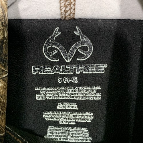 Realtree Camo Pullover Hoodie Edge Performance With Neck Gaiter Youth SZ S (4-6) - Picture 14 of 17