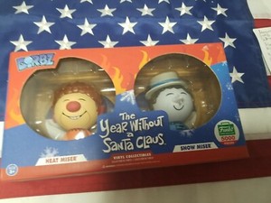 Funko Dorbz Vinyl Figures The Year Without a Santa Claus HEAT & SNOW MISER | eBay